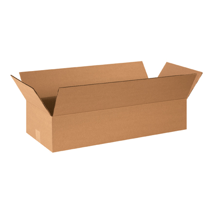 24 x 10 x 4" Flat Corrugated Boxes