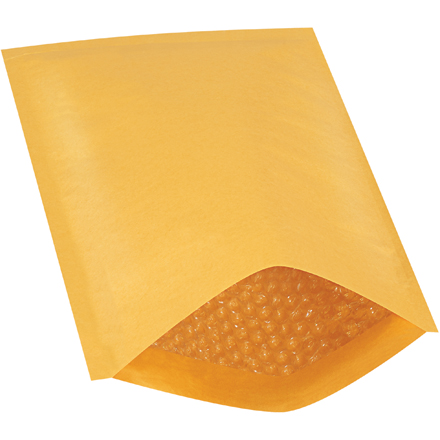 8 <span class='fraction'>1/2</span> x 12" Kraft #2 Heat-Seal Bubble Mailers