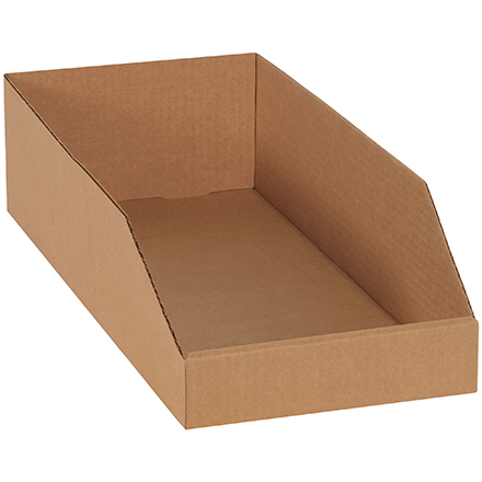 8 x 18 x 4 <span class='fraction'>1/2</span>" Kraft Bin Boxes