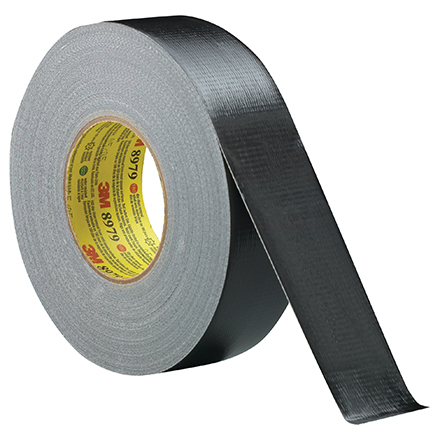 3'' x 60 yds. Black 3M<span class='tm'>™</span> 8979 Performance Plus Duct Tape