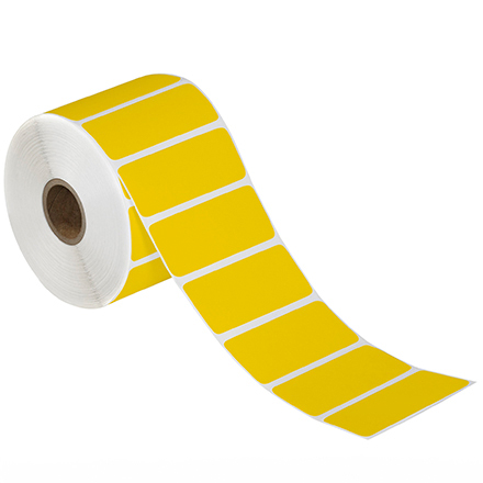 3 x 2" Yellow Desktop Direct Thermal Label